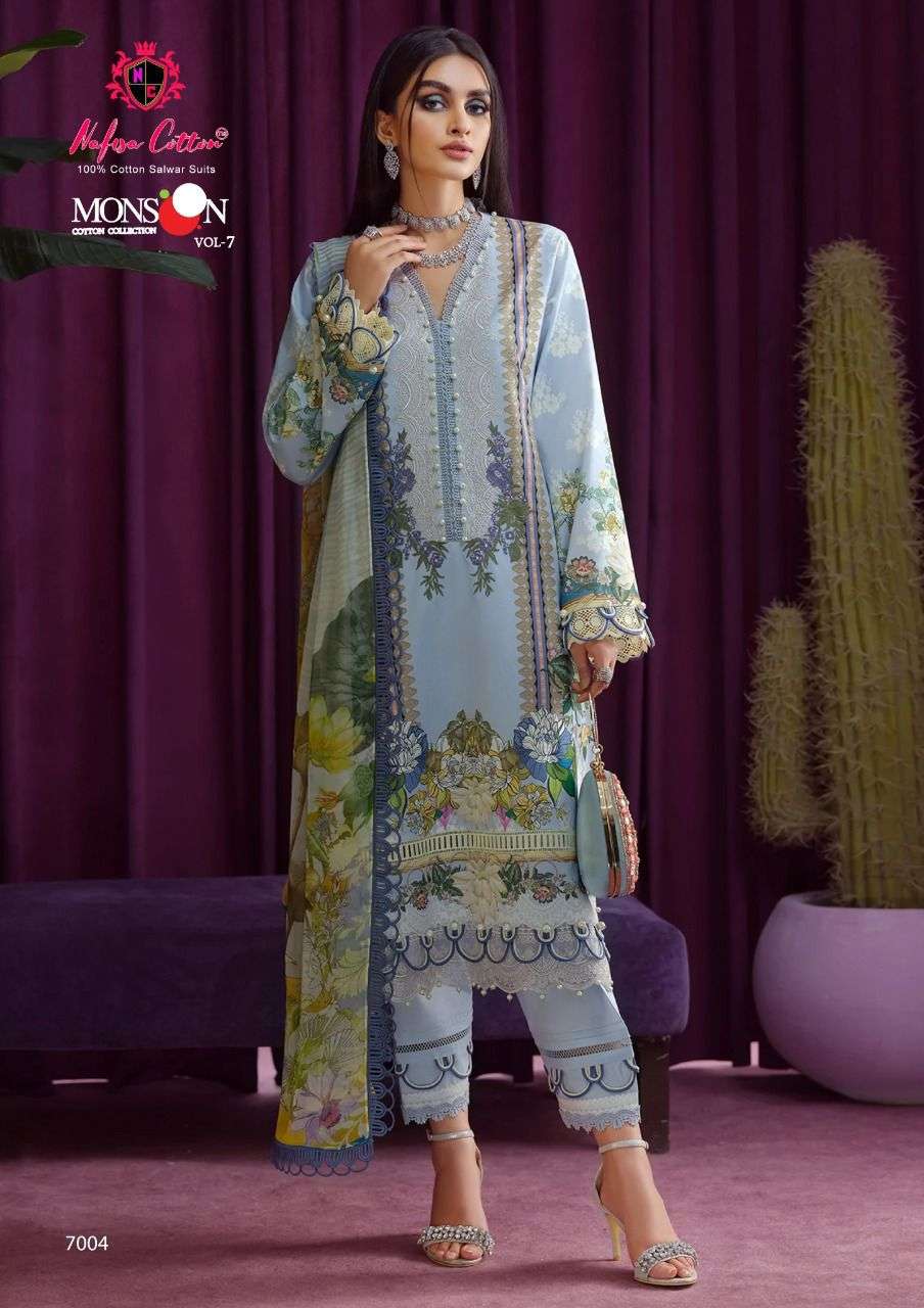 NAFISA COTTON MONSOON COTTON COLLECTION VOL 7