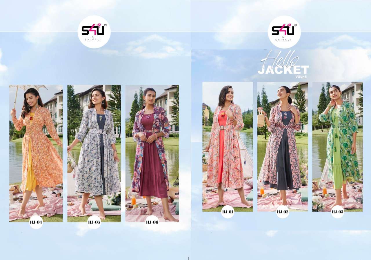 S4U SHIVALI HELLO JACKET VOL 8