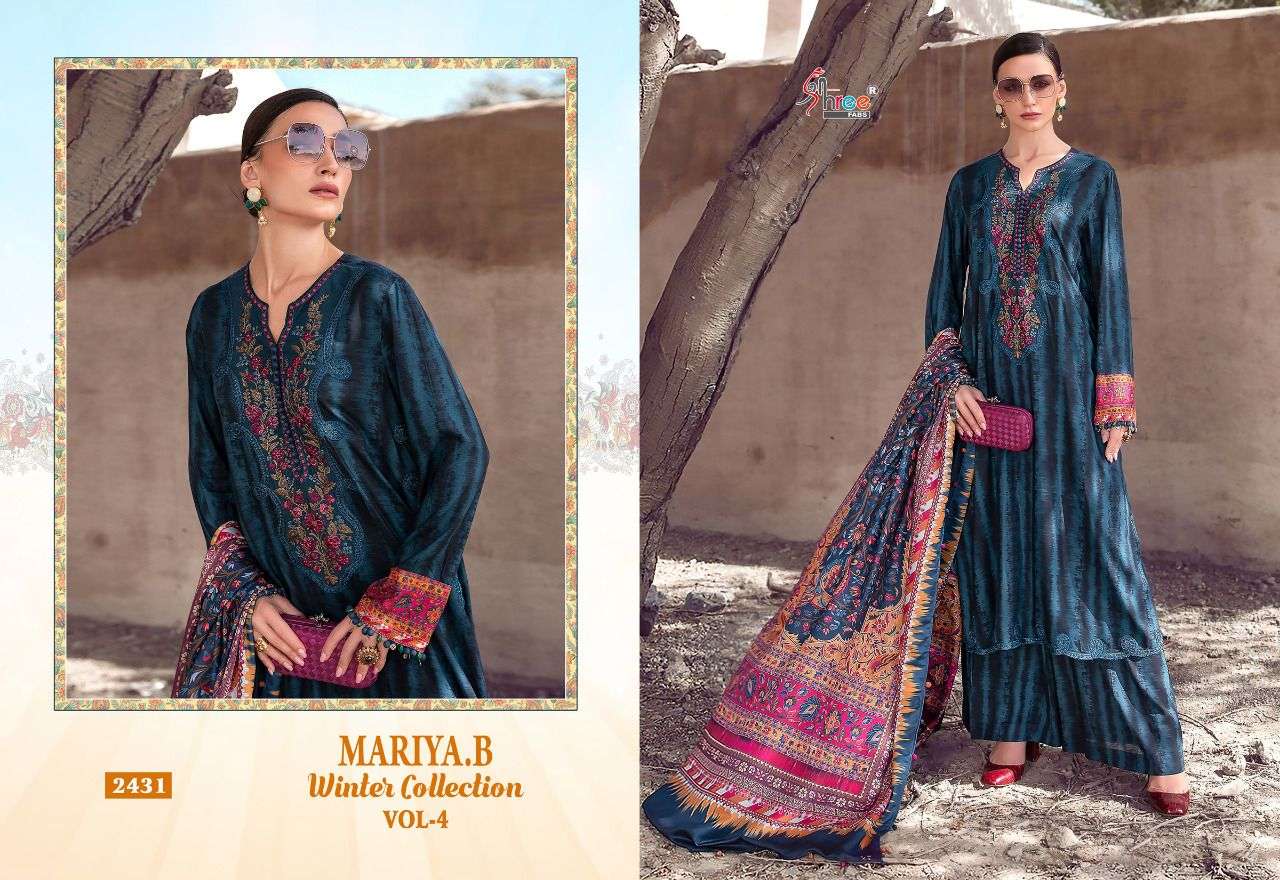 SHREE FABS MARIA B WINTER COLLECTION VOL 4 