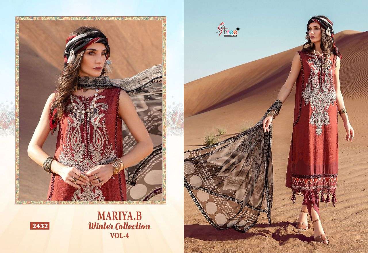 SHREE FABS MARIA B WINTER COLLECTION VOL 4 
