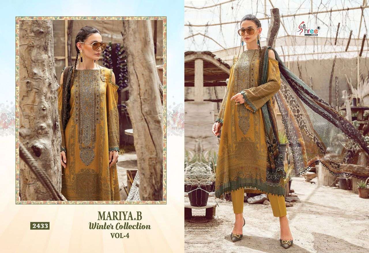 SHREE FABS MARIA B WINTER COLLECTION VOL 4 