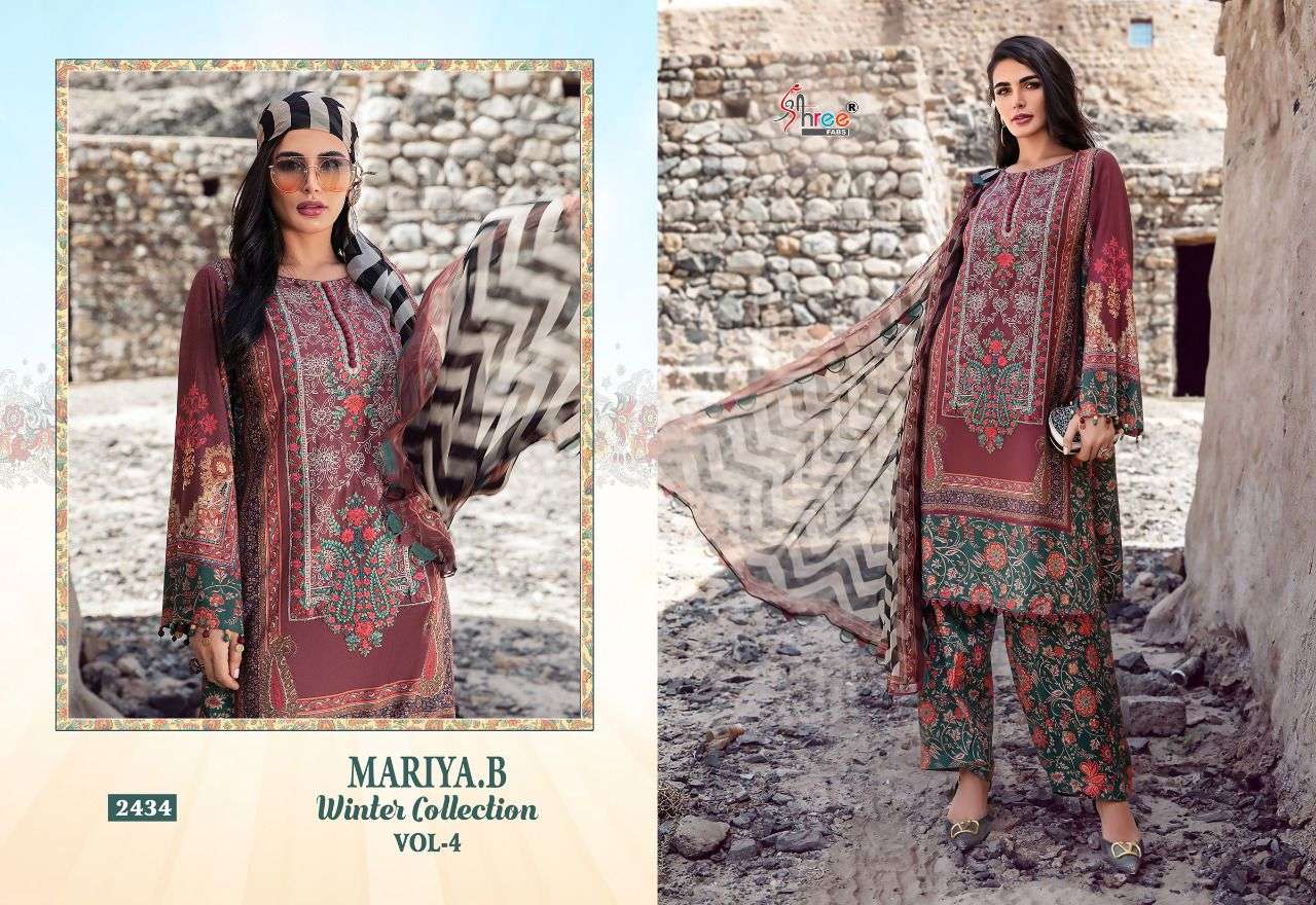 SHREE FABS MARIA B WINTER COLLECTION VOL 4 
