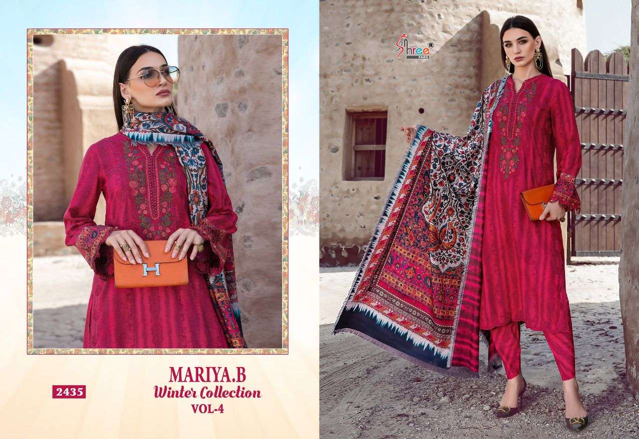 SHREE FABS MARIA B WINTER COLLECTION VOL 4 