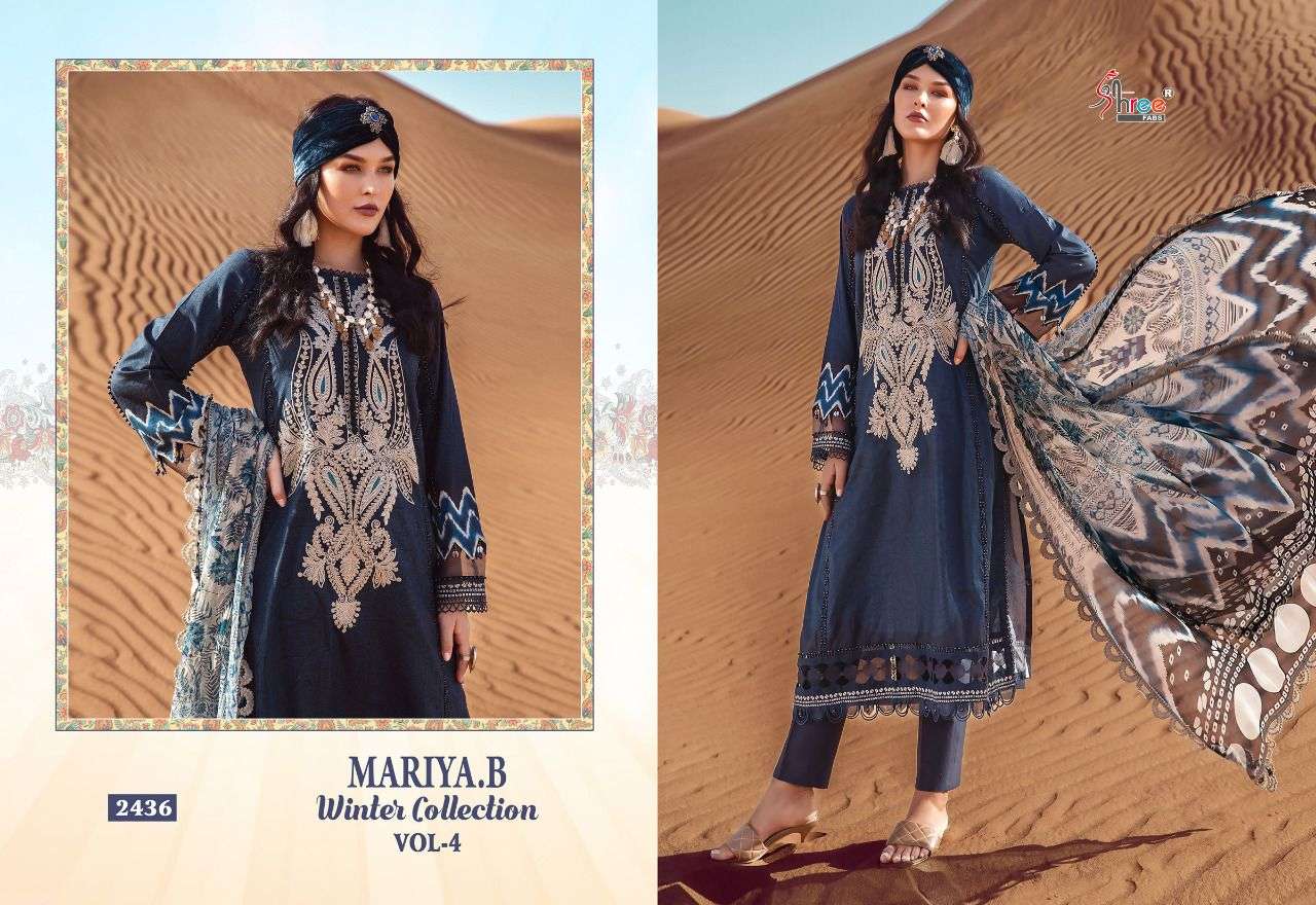 SHREE FABS MARIA B WINTER COLLECTION VOL 4 