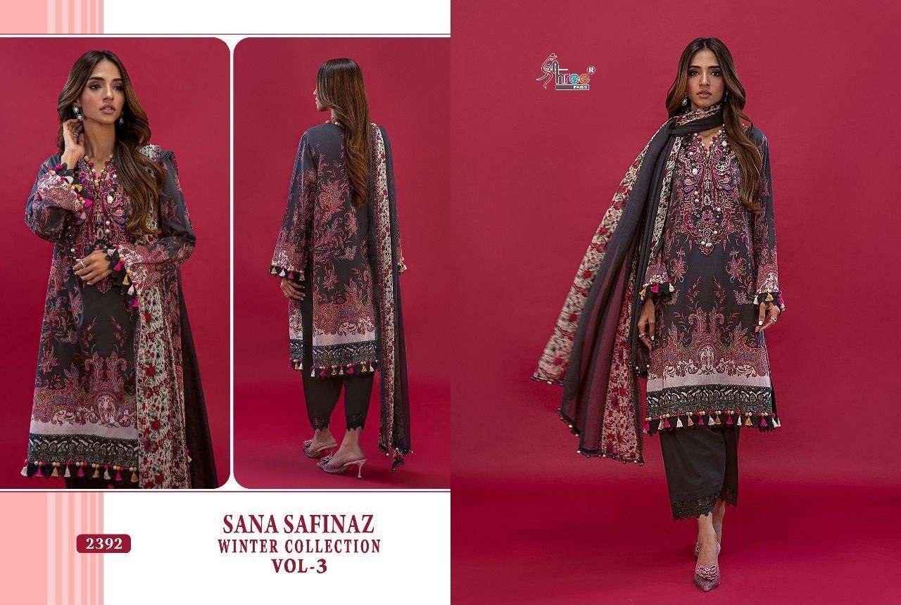 SHREE FABS SANA SAFINAZ WINTER COLLETION VOL 3