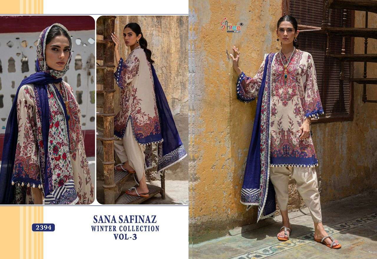 SHREE FABS SANA SAFINAZ WINTER COLLETION VOL 3