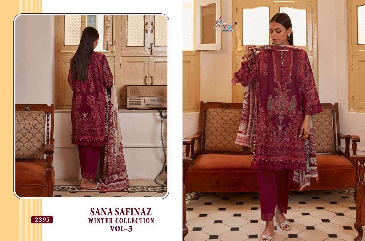 SHREE FABS SANA SAFINAZ WINTER COLLETION VOL 3