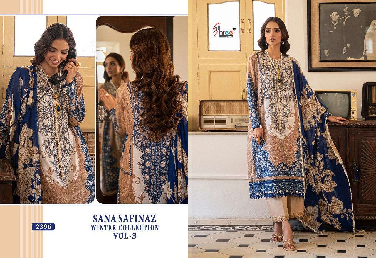 SHREE FABS SANA SAFINAZ WINTER COLLETION VOL 3