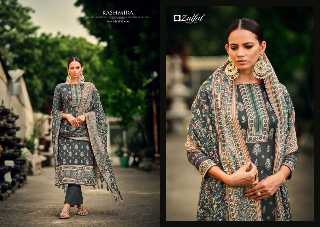 ZULFAT DESIGNER SUITS KASHMIRA