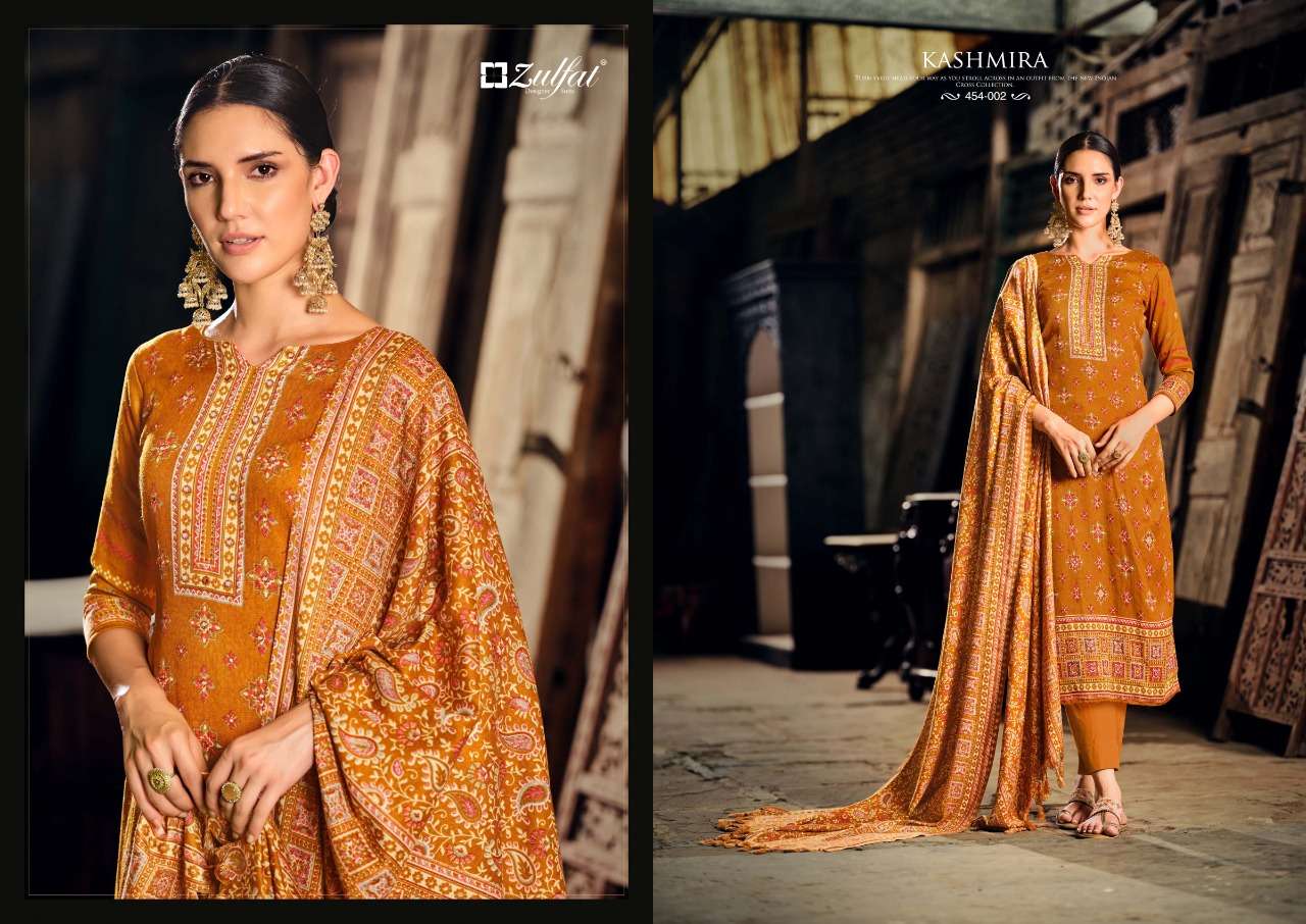 ZULFAT DESIGNER SUITS KASHMIRA