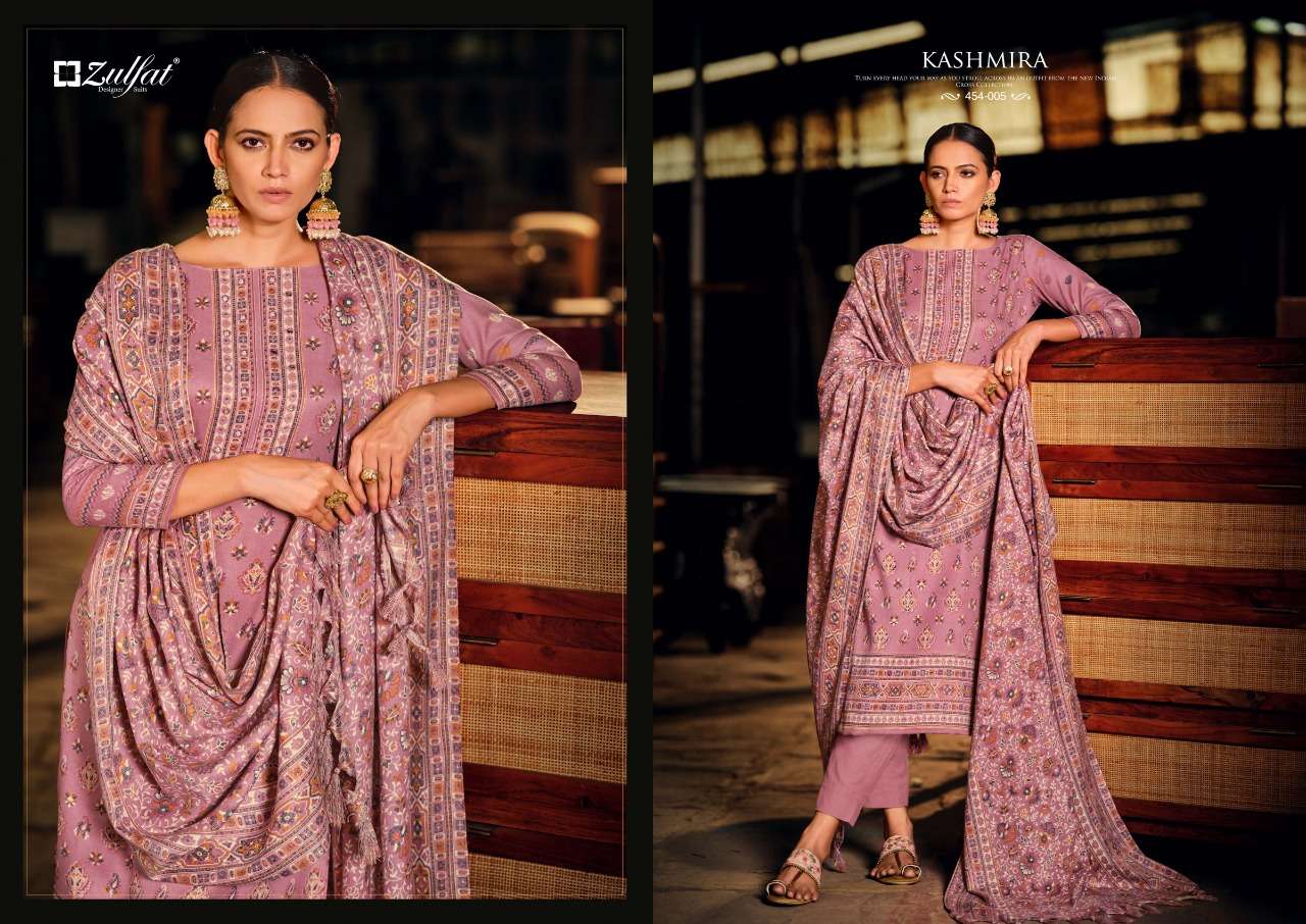 ZULFAT DESIGNER SUITS KASHMIRA