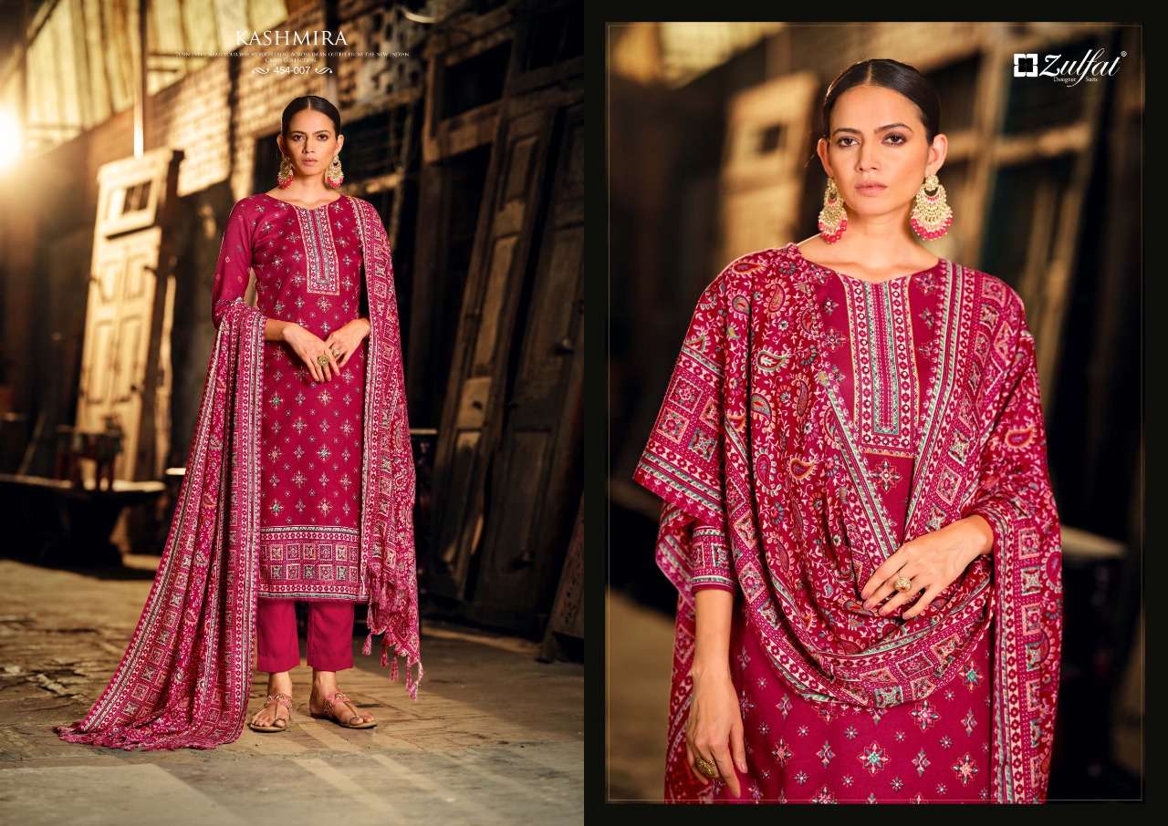 ZULFAT DESIGNER SUITS KASHMIRA