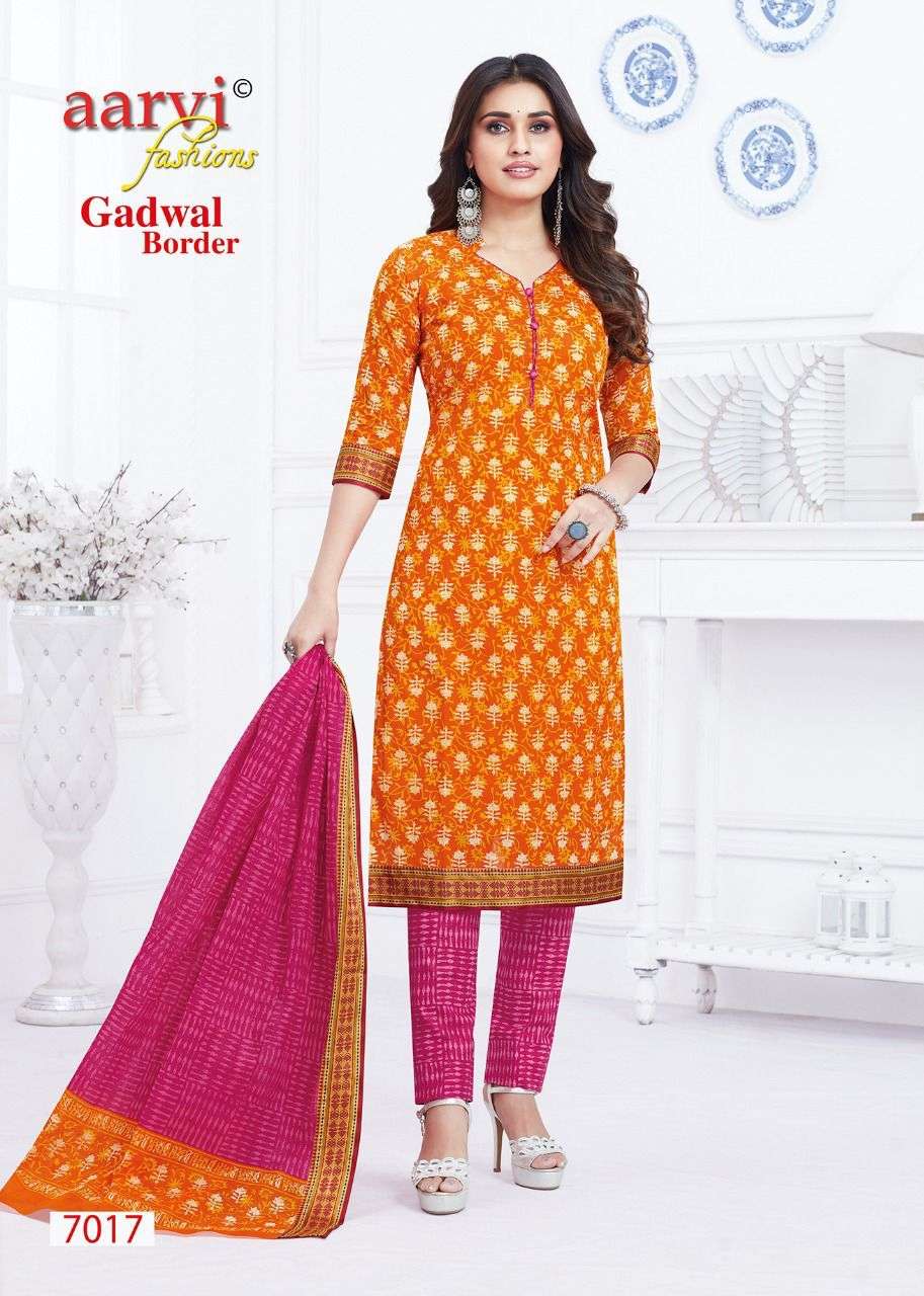 AARVI FASHION GADHWAL BORDER VOL 7