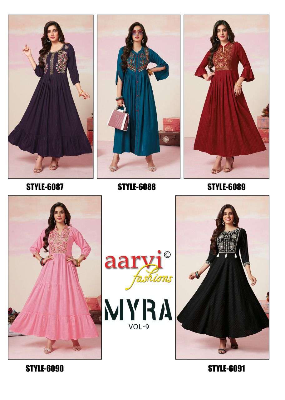 AARVI FASHION MYRA VOL 9 