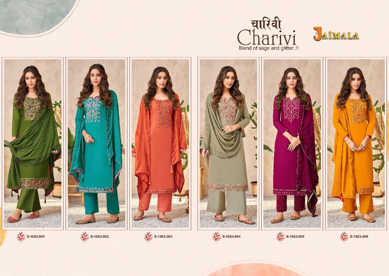 ALOK SUITS JAIMALA CHARVI 