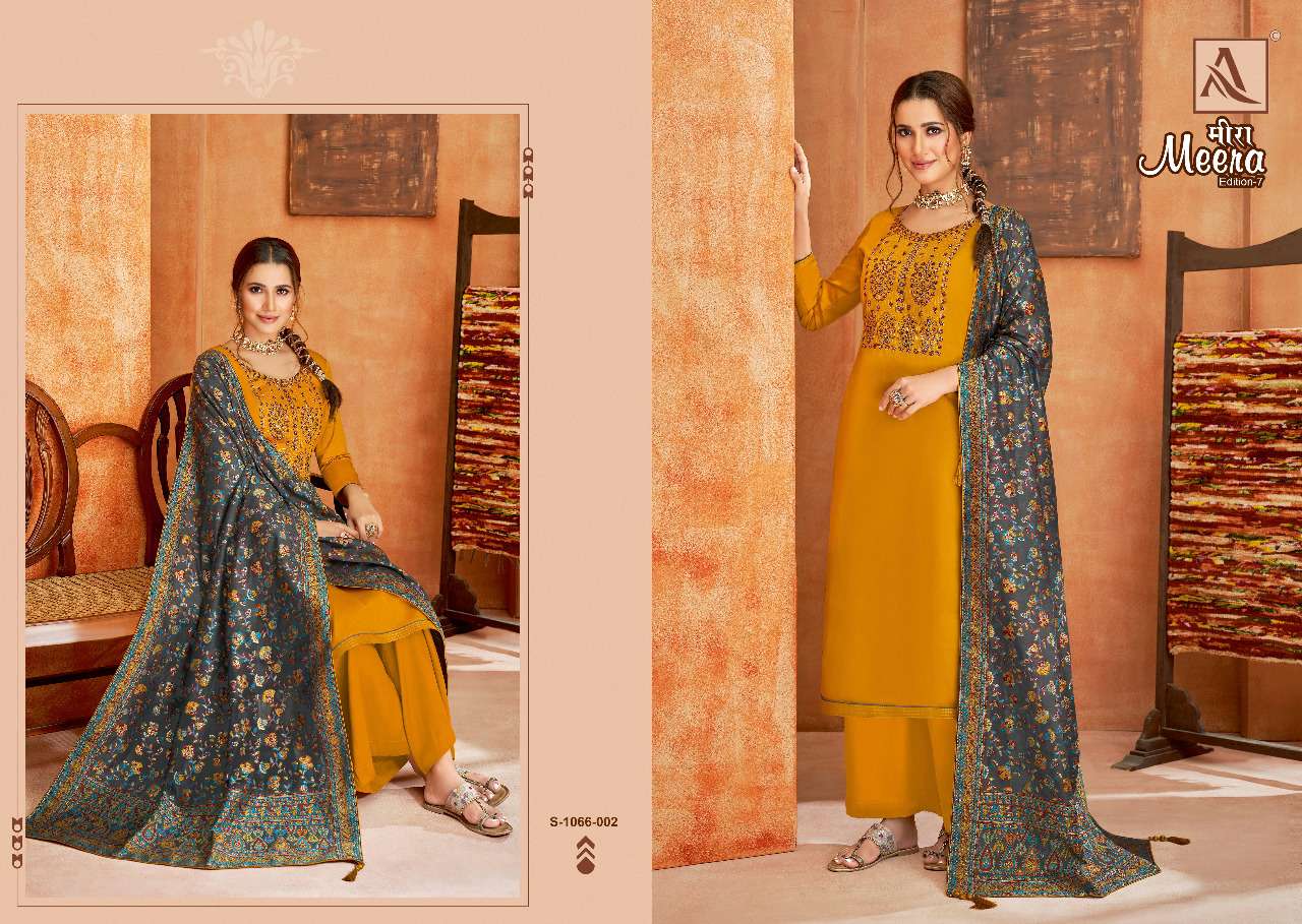 ALOK SUITS MEERA EDITION VOL 7