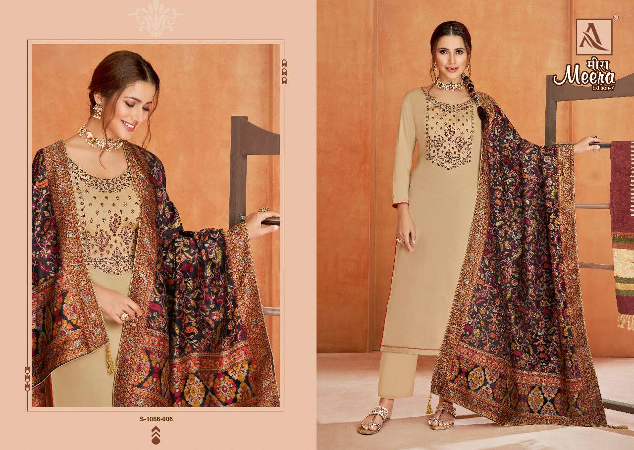 ALOK SUITS MEERA EDITION VOL 7