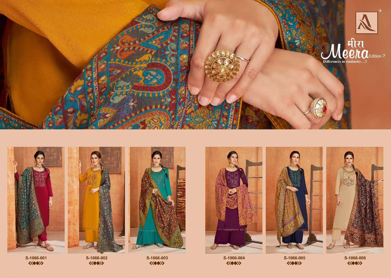 ALOK SUITS MEERA EDITION VOL 7