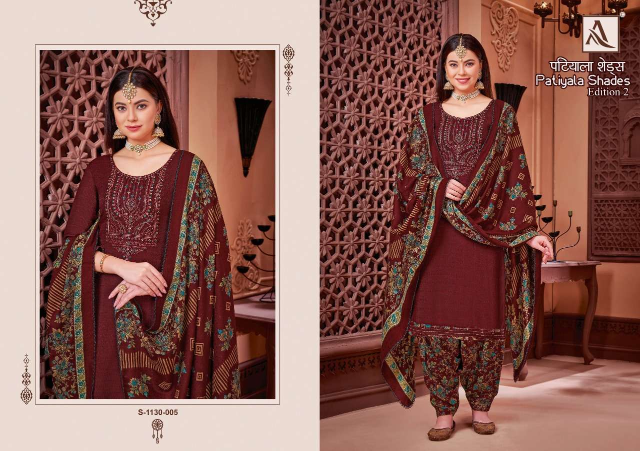 ALOK SUITS PATIYALA SHADES VOL 2