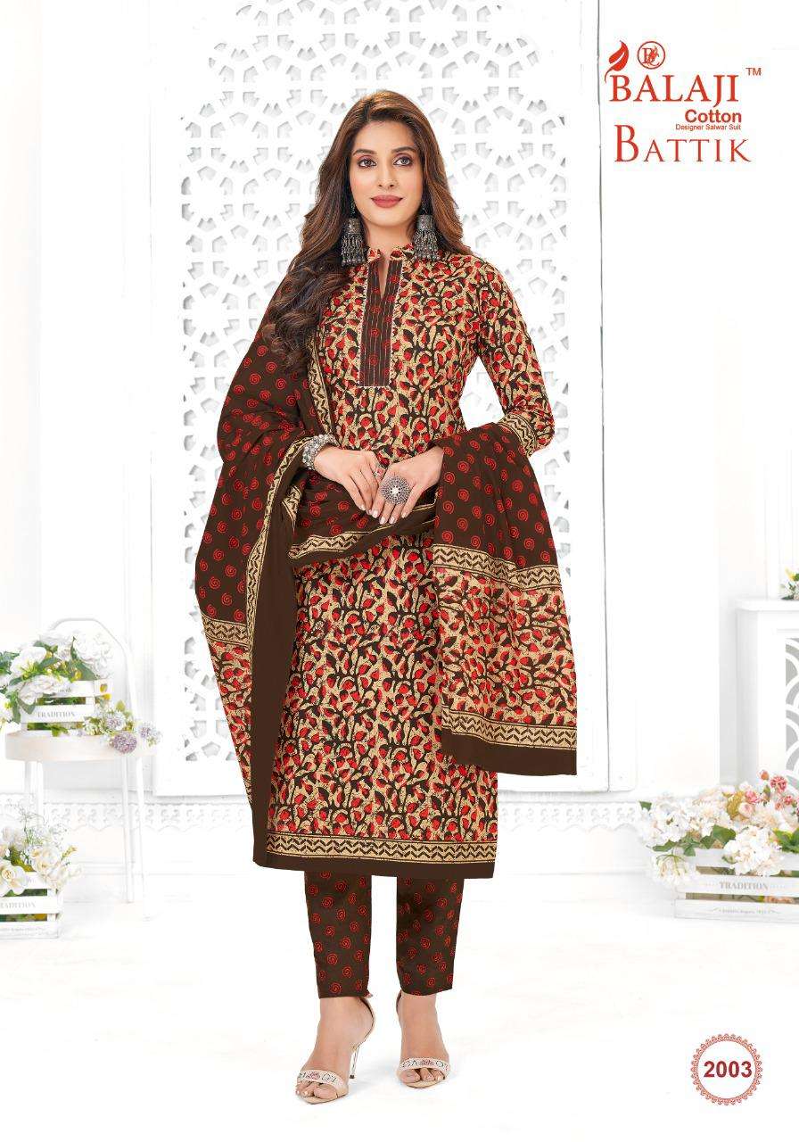 BALAJI COTTON BATTIK ART WORK  VOL 2