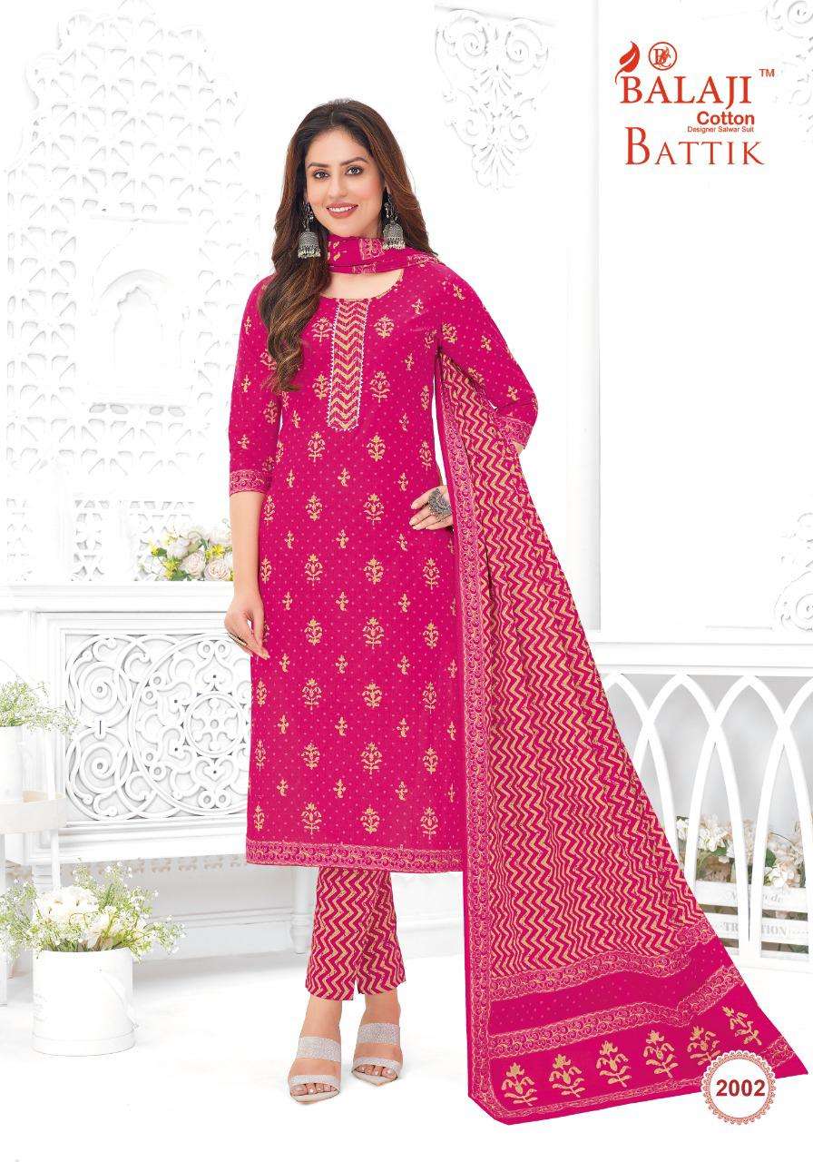 BALAJI COTTON BATTIK ART WORK  VOL 2