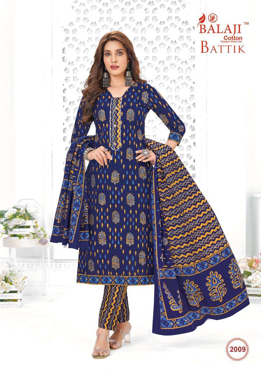 BALAJI COTTON BATTIK ART WORK  VOL 2