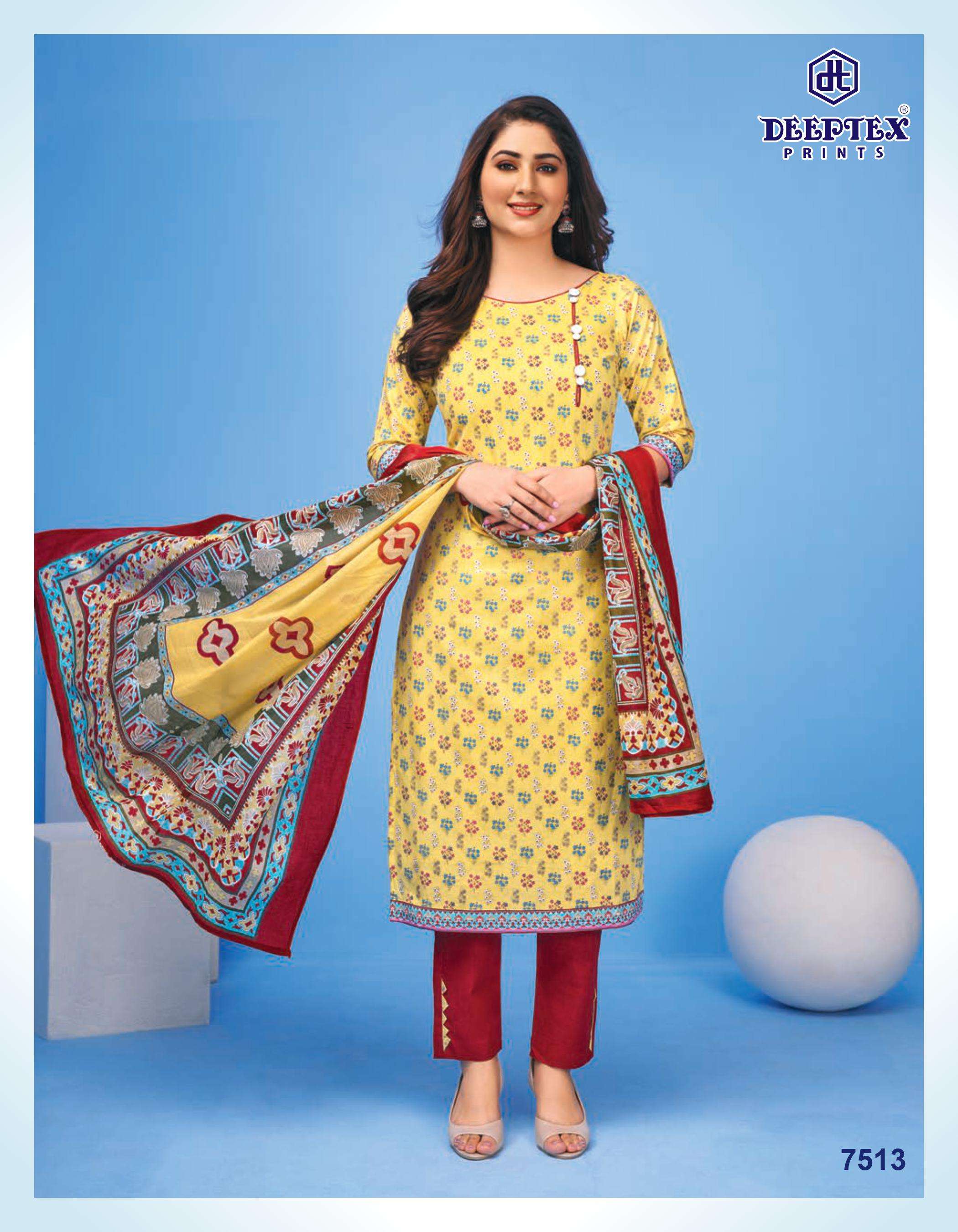 DEEPTEX PRINTS MISS INDIA VOL 75