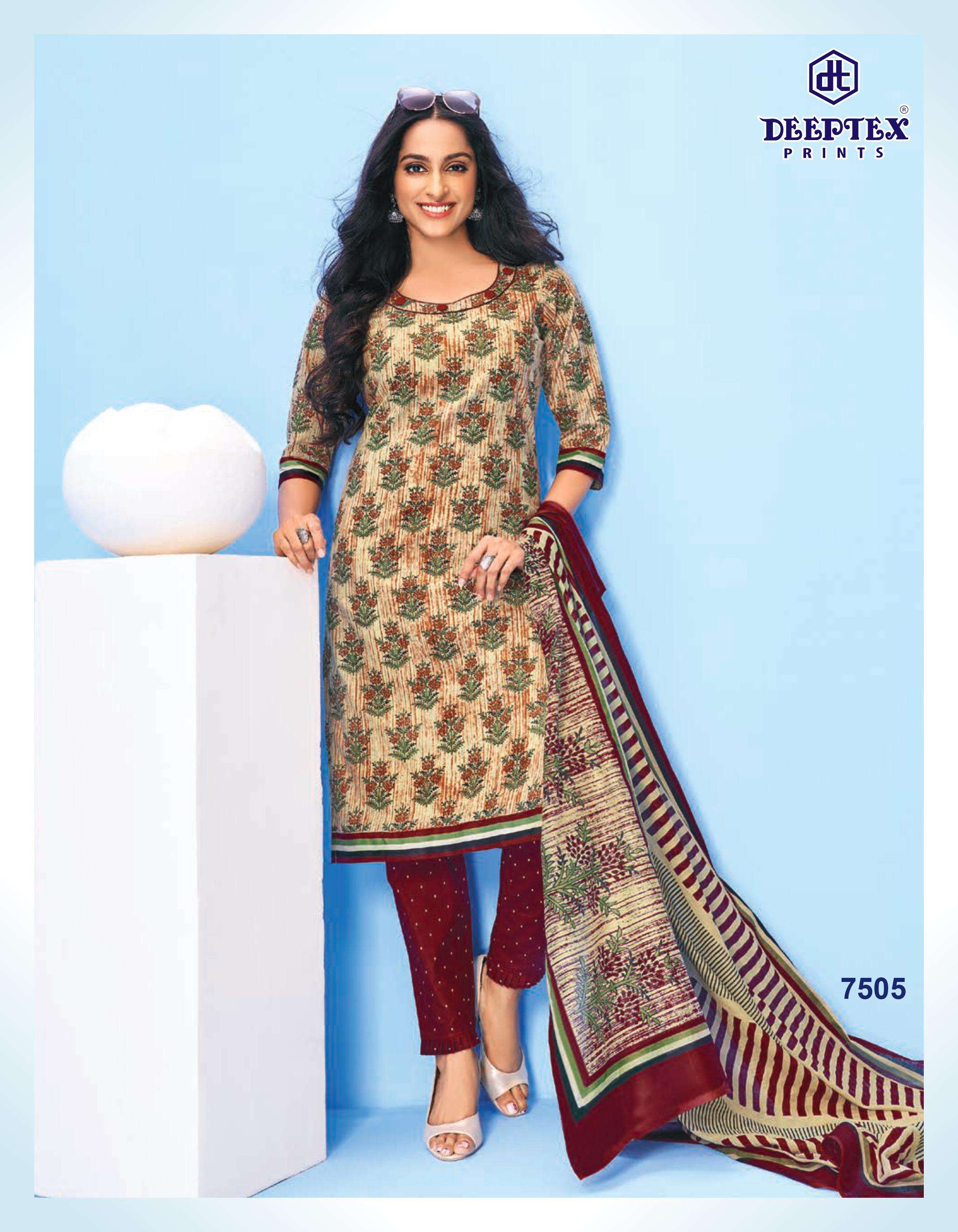 DEEPTEX PRINTS MISS INDIA VOL 75