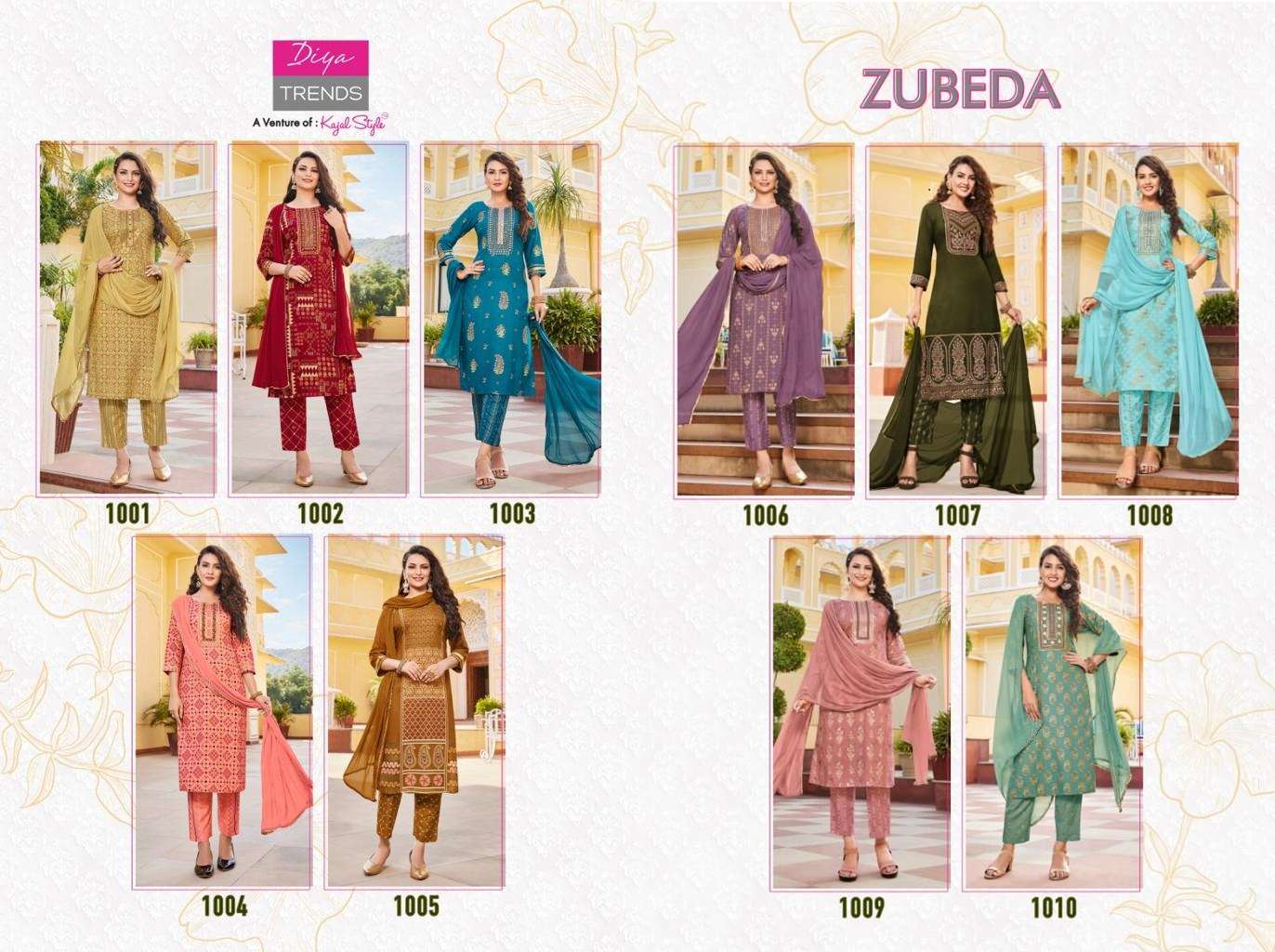 DIYA TRENDS ZUBEDA VOL 1