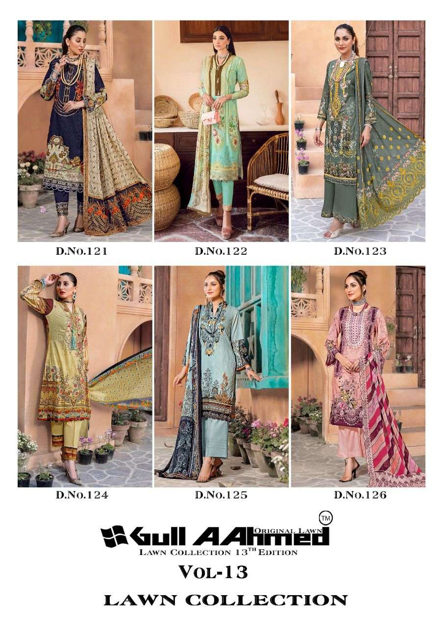 GULL AAHMED LAWN COLLECTION VOL 13 