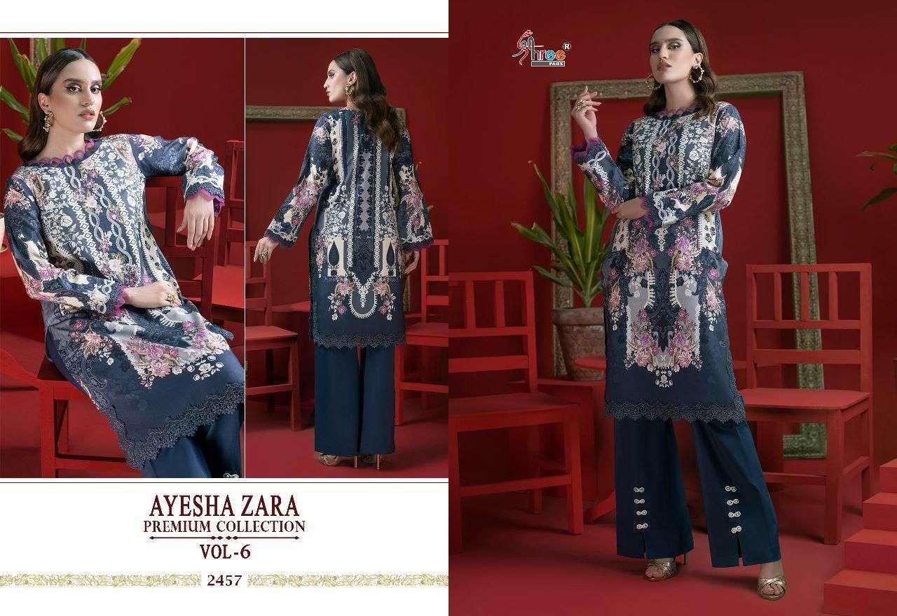 SHREE FAB AYESHA ZARA PREMIUM COLLECTION VOL 6