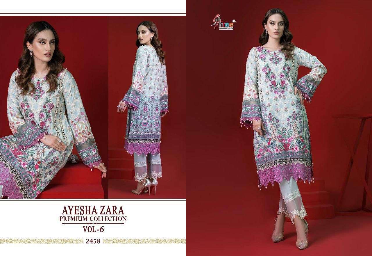 SHREE FAB AYESHA ZARA PREMIUM COLLECTION VOL 6
