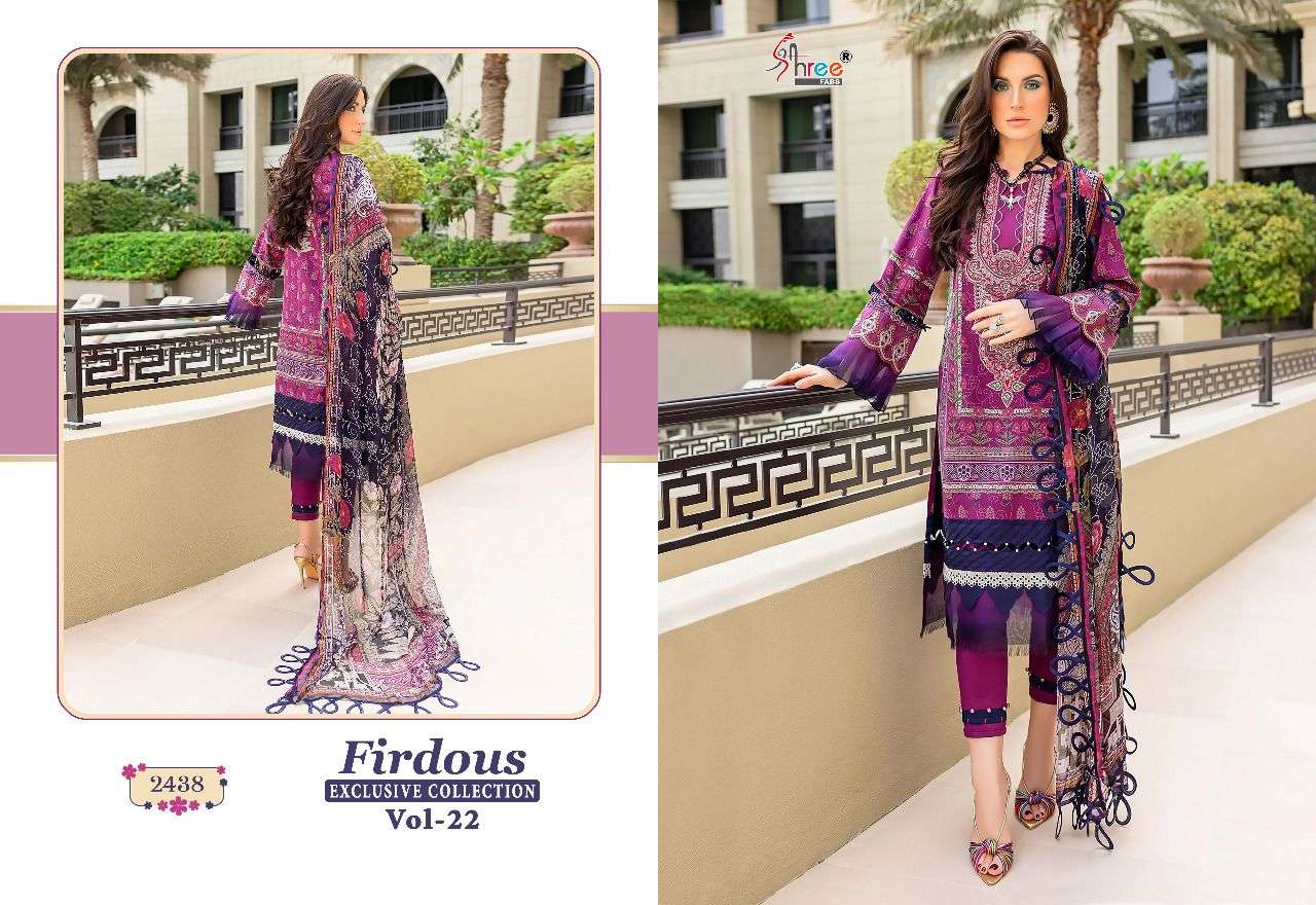 SHREE FABS FIRDOUS EXCLUSIVE COLLECTION VOL 22