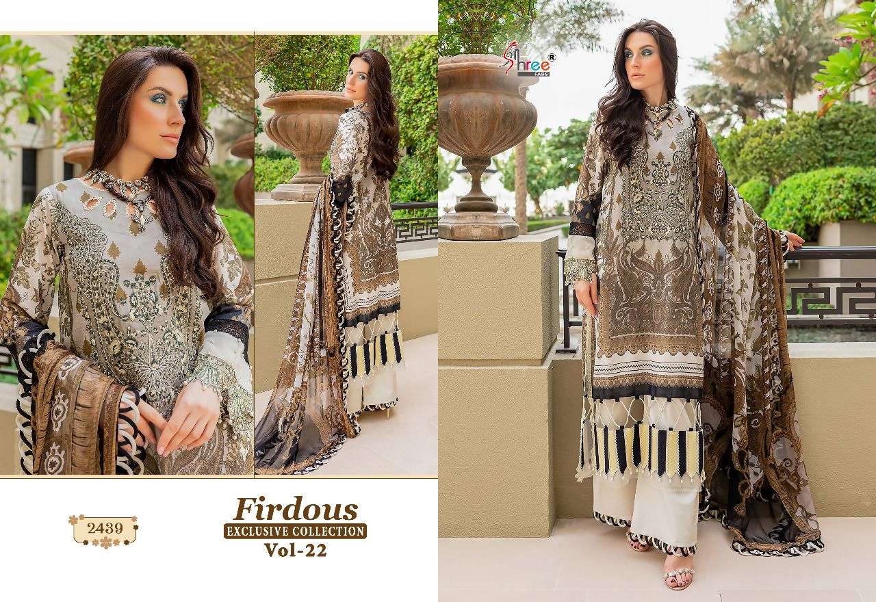 SHREE FABS FIRDOUS EXCLUSIVE COLLECTION VOL 22