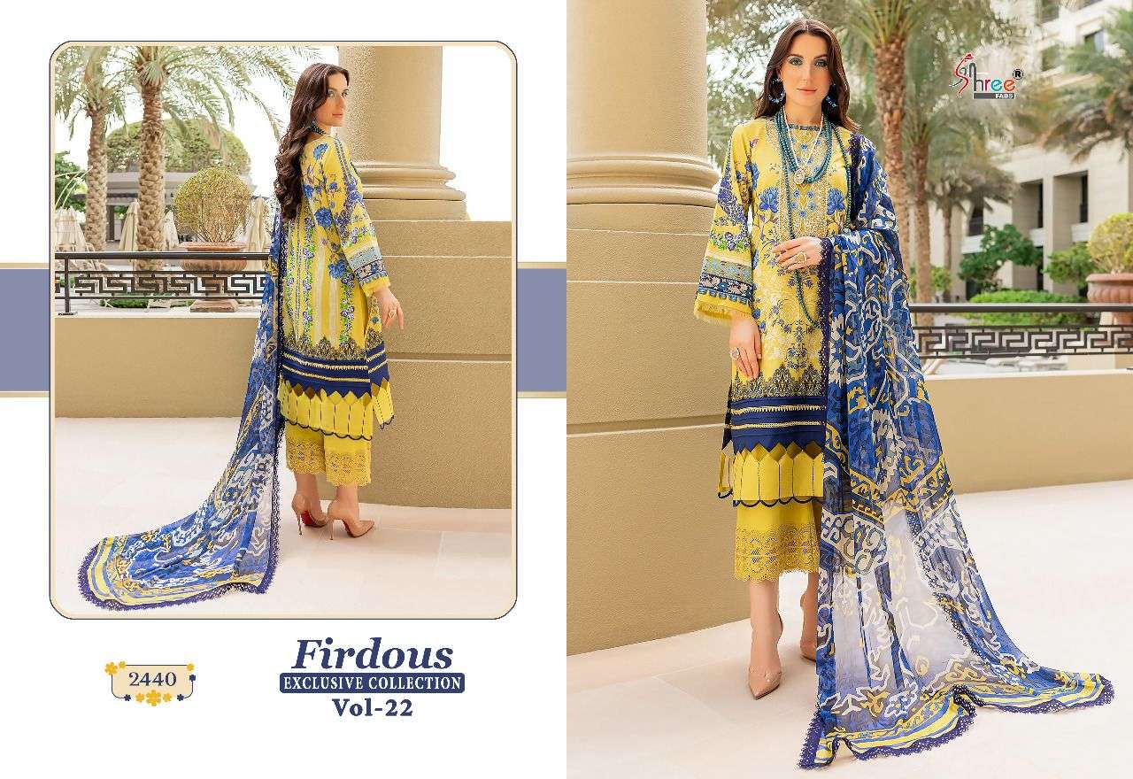 SHREE FABS FIRDOUS EXCLUSIVE COLLECTION VOL 22
