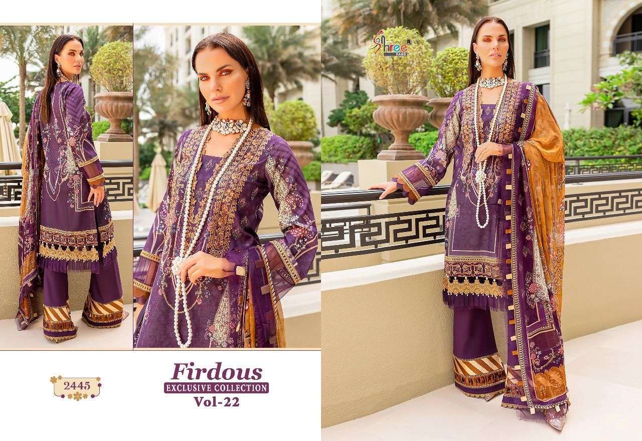 SHREE FABS FIRDOUS EXCLUSIVE COLLECTION VOL 22