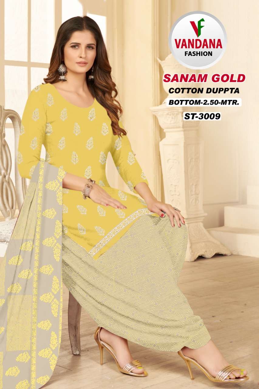 VANDANA FASHION SANAM GOLD VOL 3 