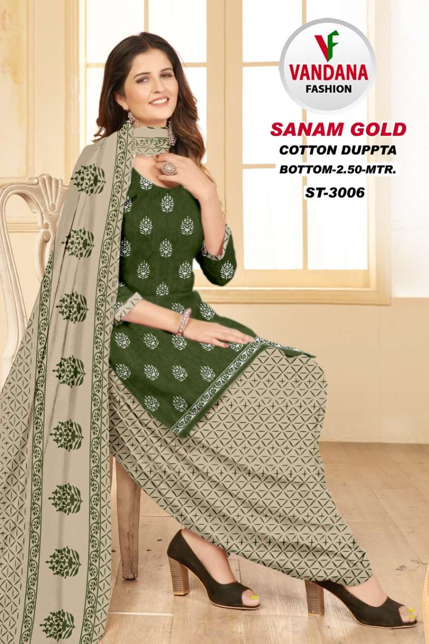 VANDANA FASHION SANAM GOLD VOL 3 