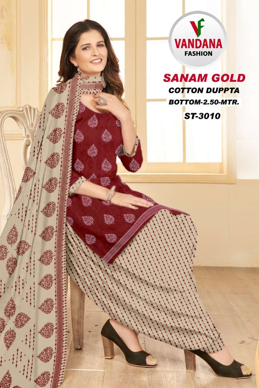 VANDANA FASHION SANAM GOLD VOL 3 