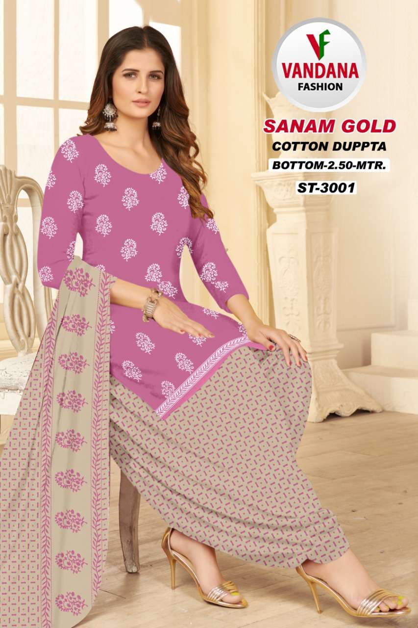 VANDANA FASHION SANAM GOLD VOL 3 