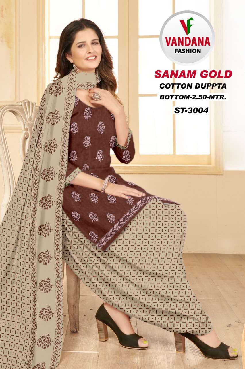 VANDANA FASHION SANAM GOLD VOL 3 