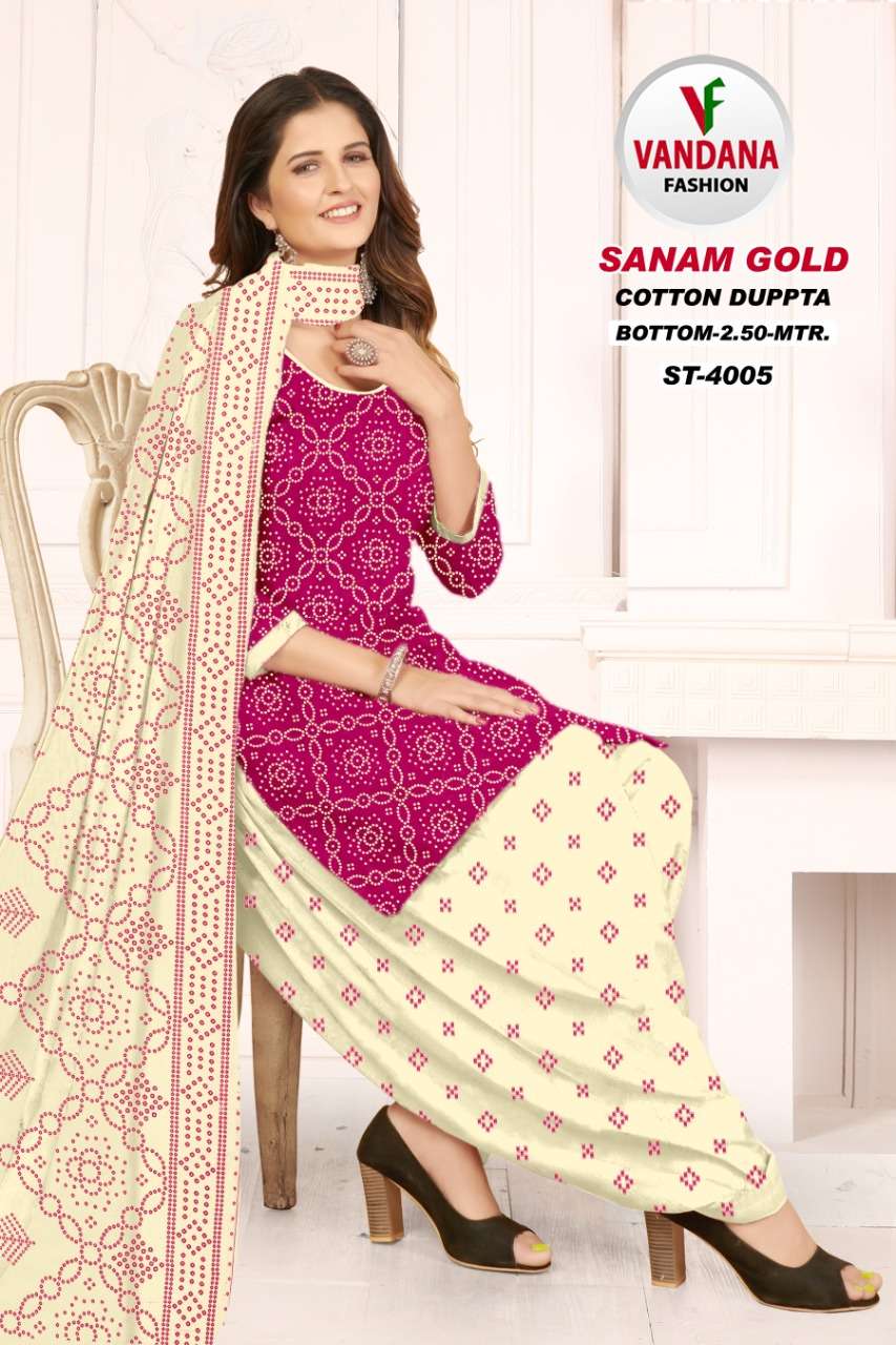 VANDANA FASHION SANAM GOLD VOL 4 
