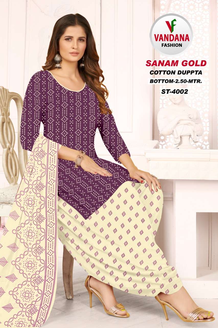  VANDANA FASHION SANAM GOLD VOL 4 