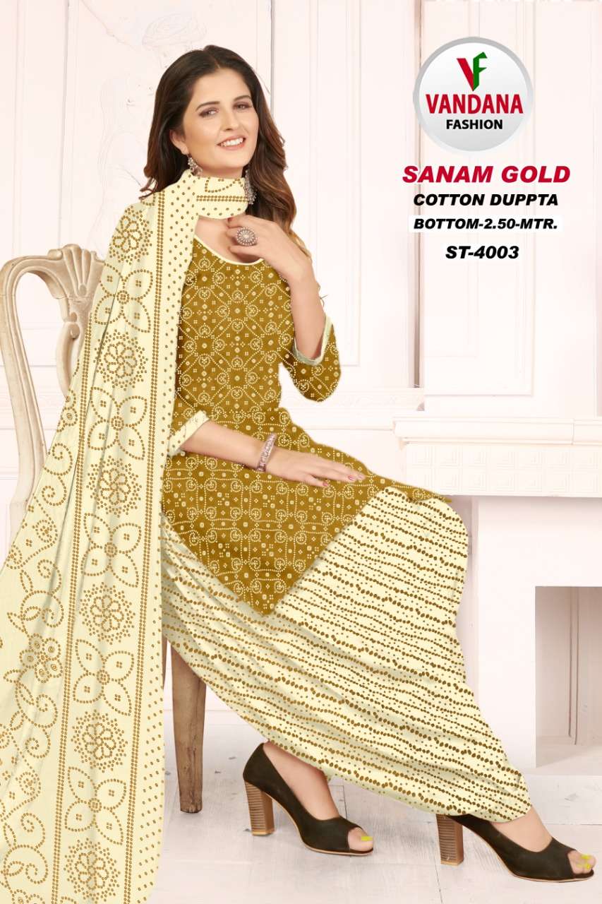  VANDANA FASHION SANAM GOLD VOL 4 