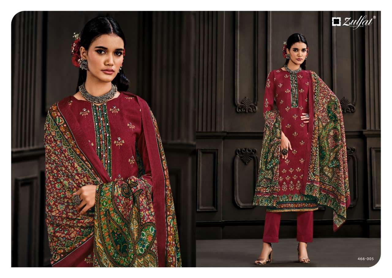 ZULFAT DESIGNER SUITS KASHMIRA VOL 2