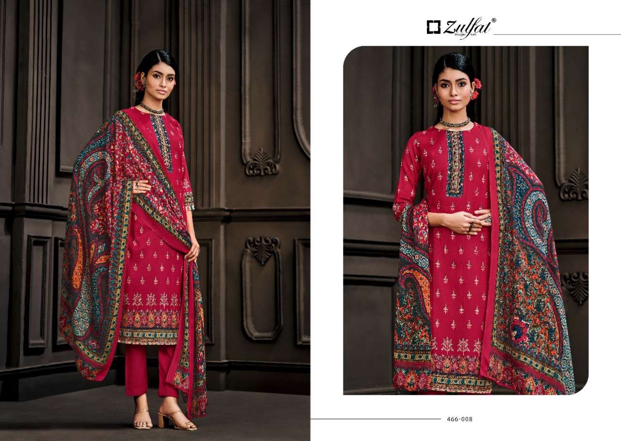 ZULFAT DESIGNER SUITS KASHMIRA VOL 2