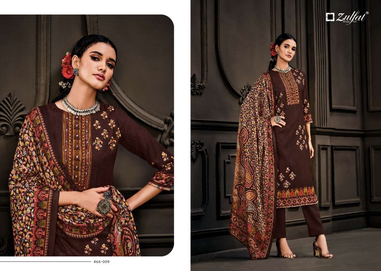ZULFAT DESIGNER SUITS KASHMIRA VOL 2