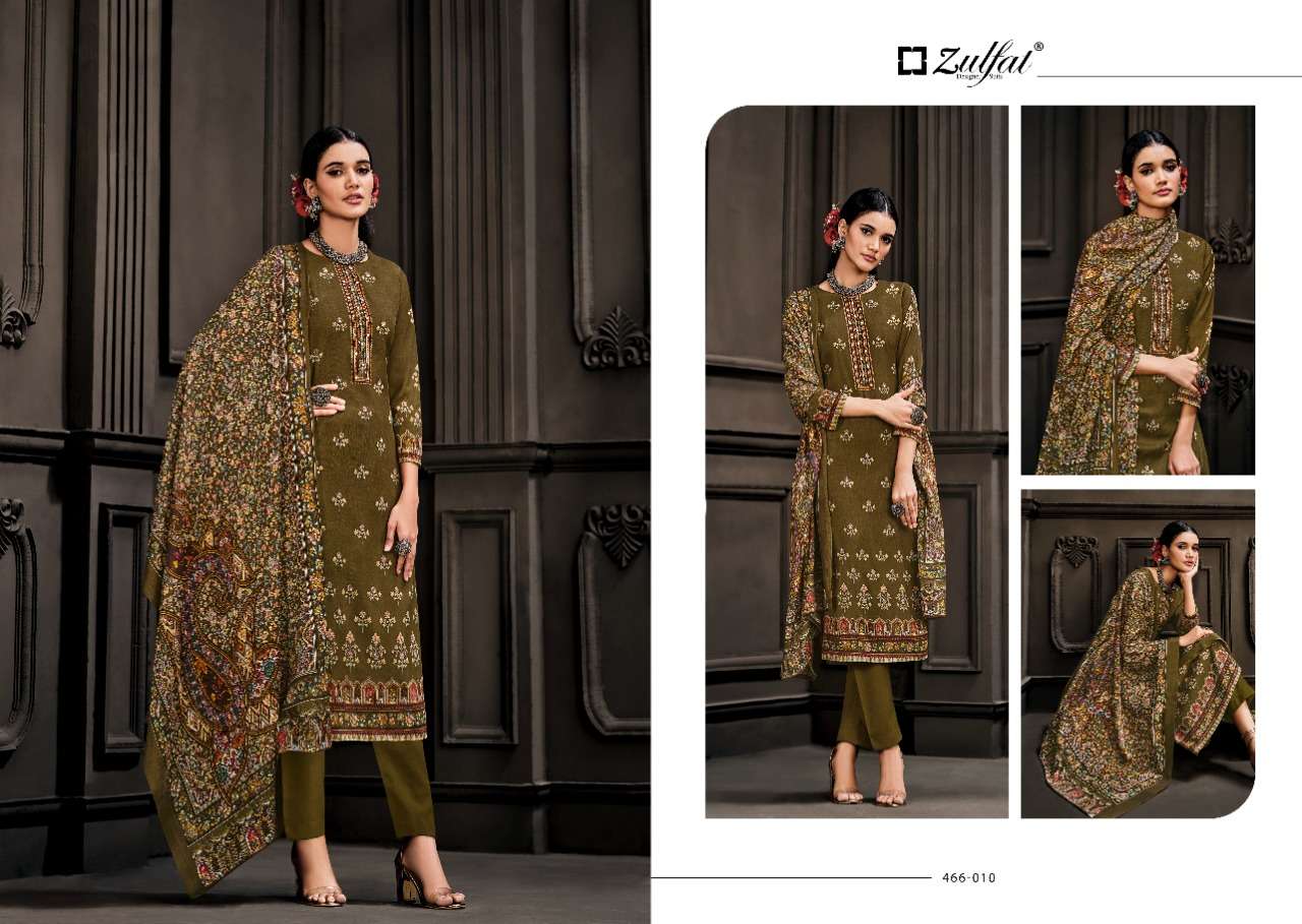 ZULFAT DESIGNER SUITS KASHMIRA VOL 2
