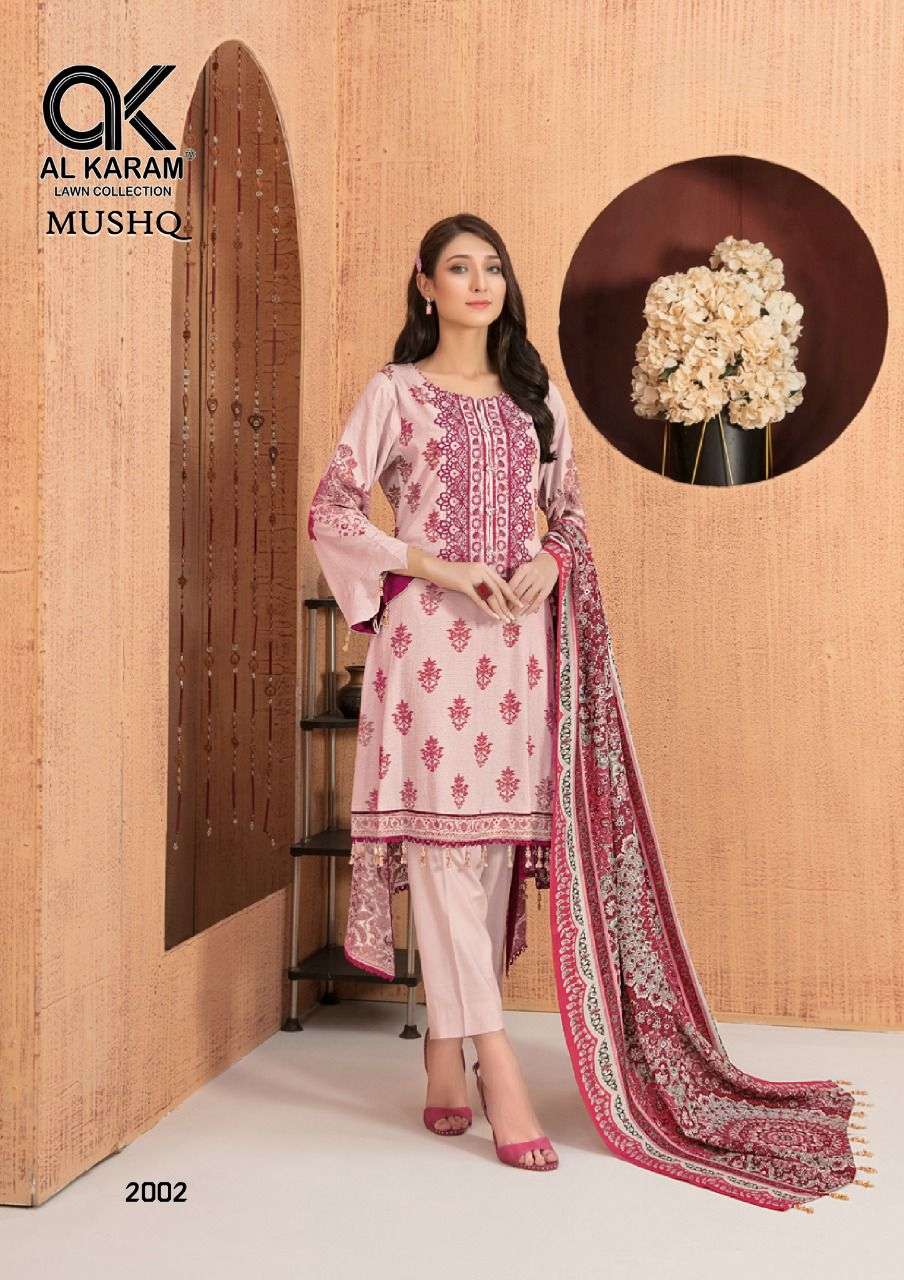 AL KARAM MUSHQ COTTON DUPATTA VOL 2