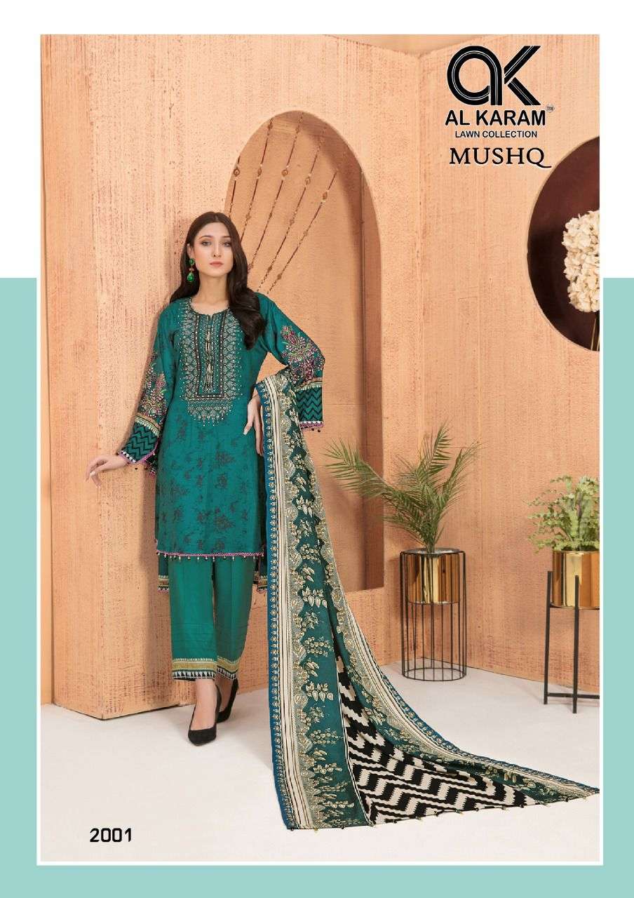 AL KARAM MUSHQ COTTON DUPATTA VOL 2